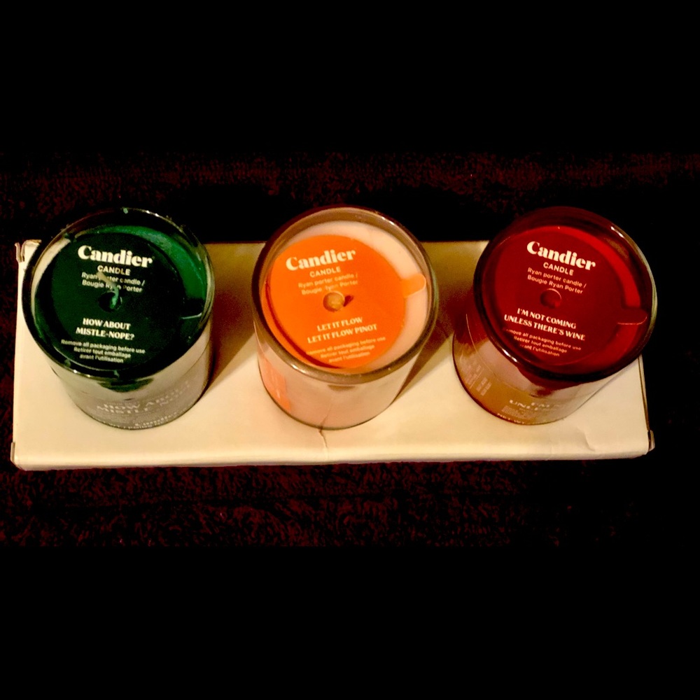Candler -set of 3 small candles